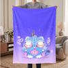 Derpy Tiger Soft Warm Flannel Blankets Comfortable Blanket for Home Decoration Gifting