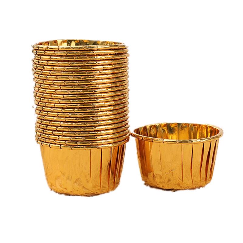 White Crimped Edge Disposable Muffin Cups – High Temperature Resistant, Oil-Proof Baking Cups