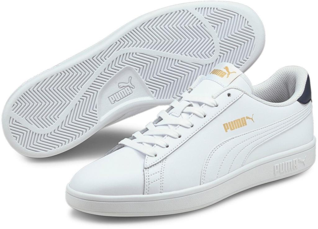 Sneakers Puma Smash V2 L Puma White/puma White/peacoat/puma Team Gold
