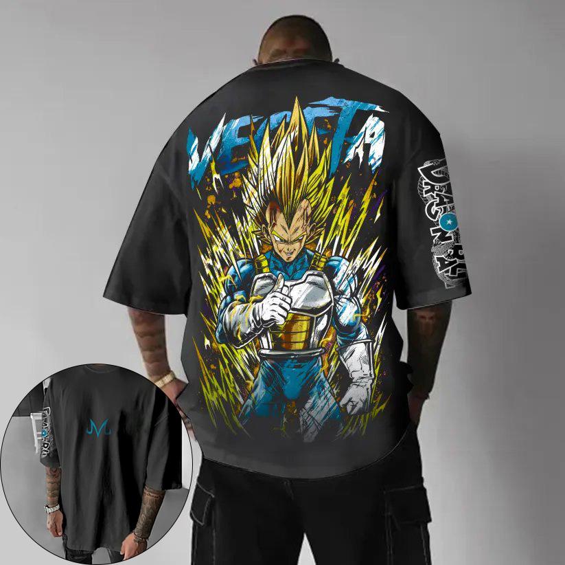 Dragon Ball GT Mens TShirt Goku Black Zamasu Printing Japanese Anime Summer Boy Childrens Short Sleeve ParentChild Wear