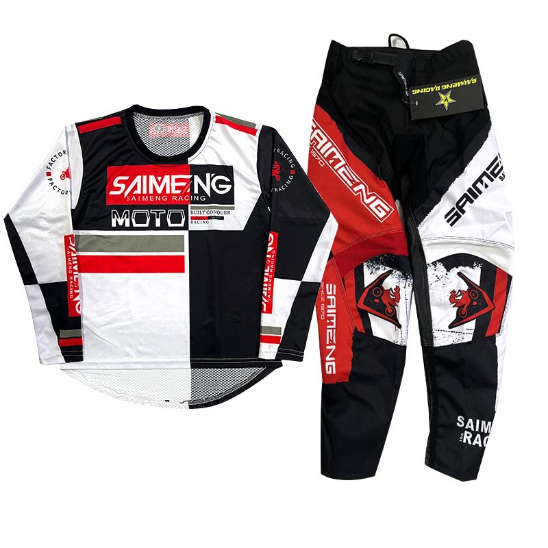 Motocross Gear Set for Kids 4 5 6 7 8 9 10 11 12 13 Years Youth Child Motorcycle Boy Girl Jersey Pant Kits Racing Suit Off-road Enduro MX MTB