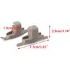 Sun Visor Clip Fit for BMW Sun Visor Clip Grey Parts Replacement Sun Visor Fit for BMW 325xi/323i/330xi 51168243575 E46/M3/323Ci/328Ci Sun Visor