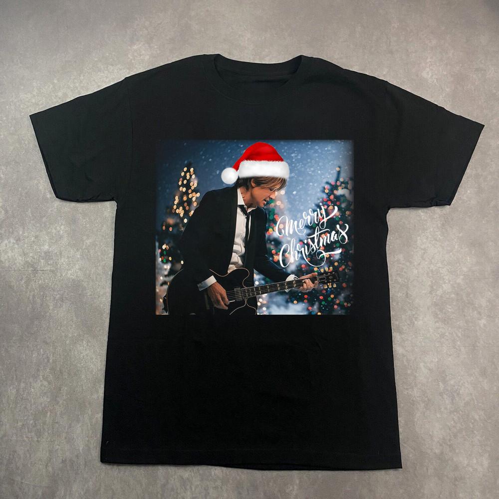

Keith Urban I ll Be Your Santa Tonight Christmas T-shirt All Size CS1006 Unisex T-Shirt XXXXL