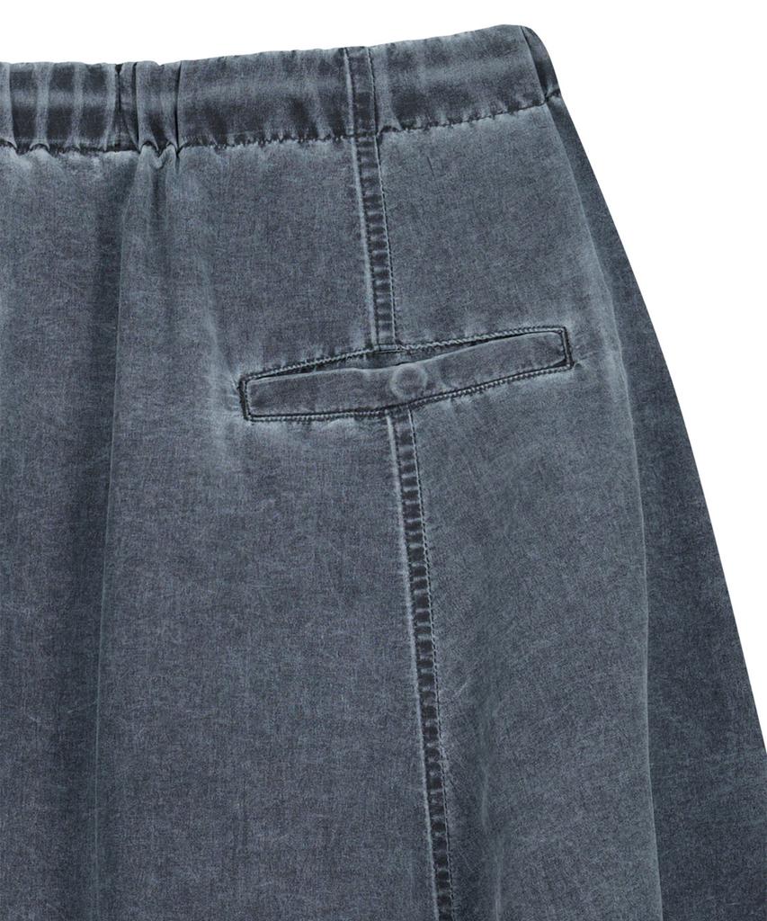Off Grid Og Shield Pigment Cargo Flare Skirt - Charcoal