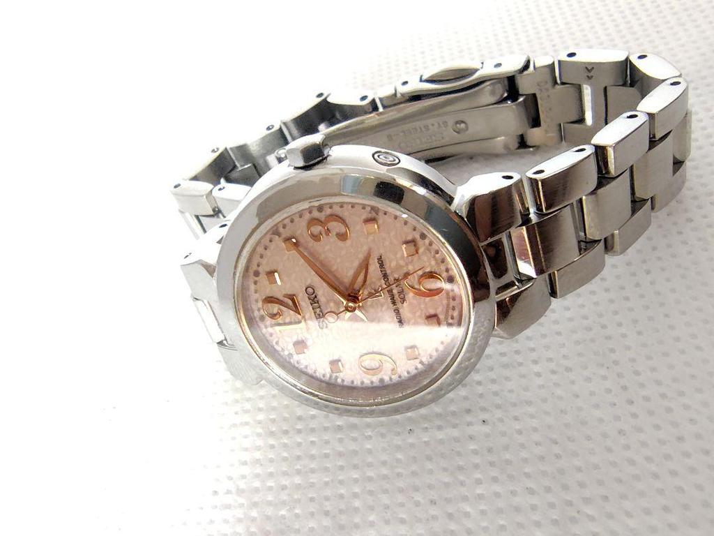[USED] Radio-controlled solar watch, SEIKO Lukia 3B51-0AA0