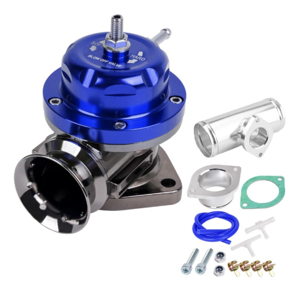 Universal Exhaust Valve RS Type Boost Exhaust Valve Type-RS Waste Pressure Valve  Turbocharged синий