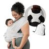 Summer Mesh X-Type Baby Carrier - Adjustable, Breathable, Comfortable Front Wrap