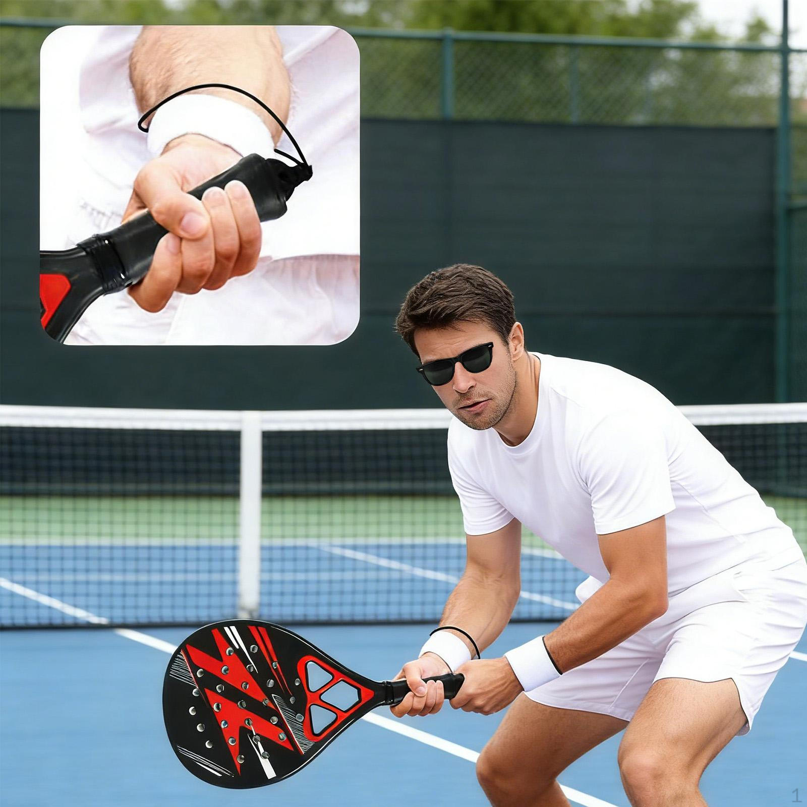 

Padel Racket Portable Teenager Racquet for Backyard