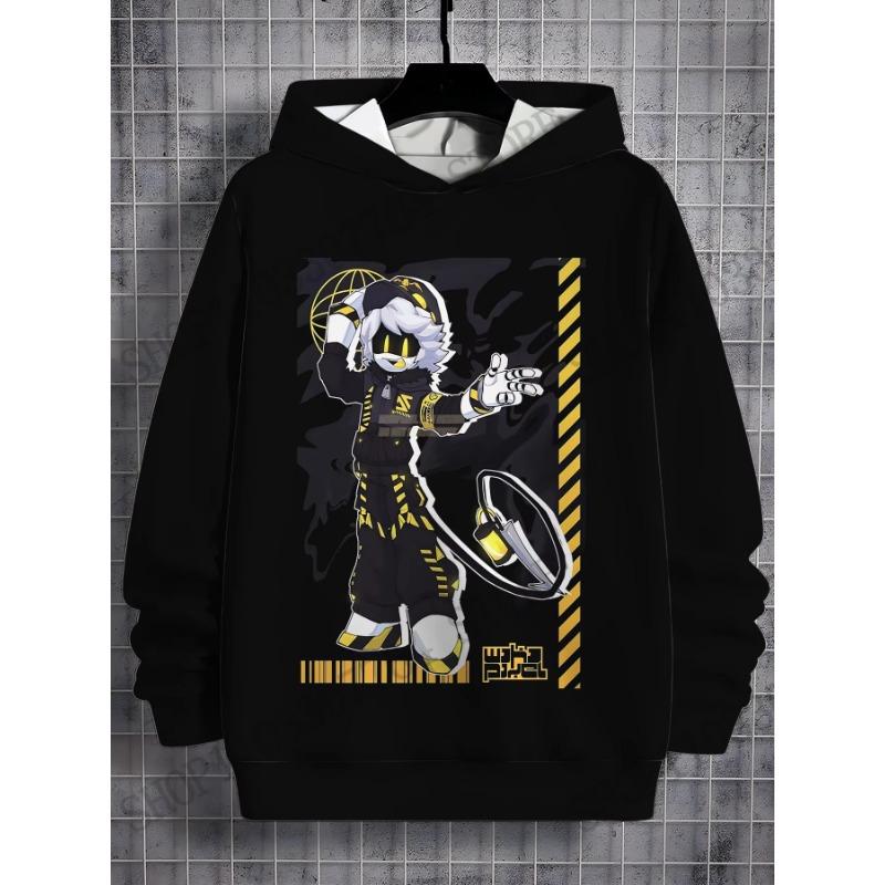 Смешной фильм Дроны-убийцы 3D-принт Худи Мужской Женский Мода Аниме Спортивный костюм Пуловер Худи Толстовка Мужская одежда Мультяшный Новый 5XL 1640₽