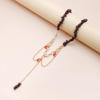 Irregular Shaped Beaded Geometric Necklace Bracelet For Women Jewelry Accessries Gift