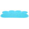PVC Cat Dog Litter Mat Waterproof AntiSlip Paw Shape Feeding Bowl Placemat Pet Supplies
