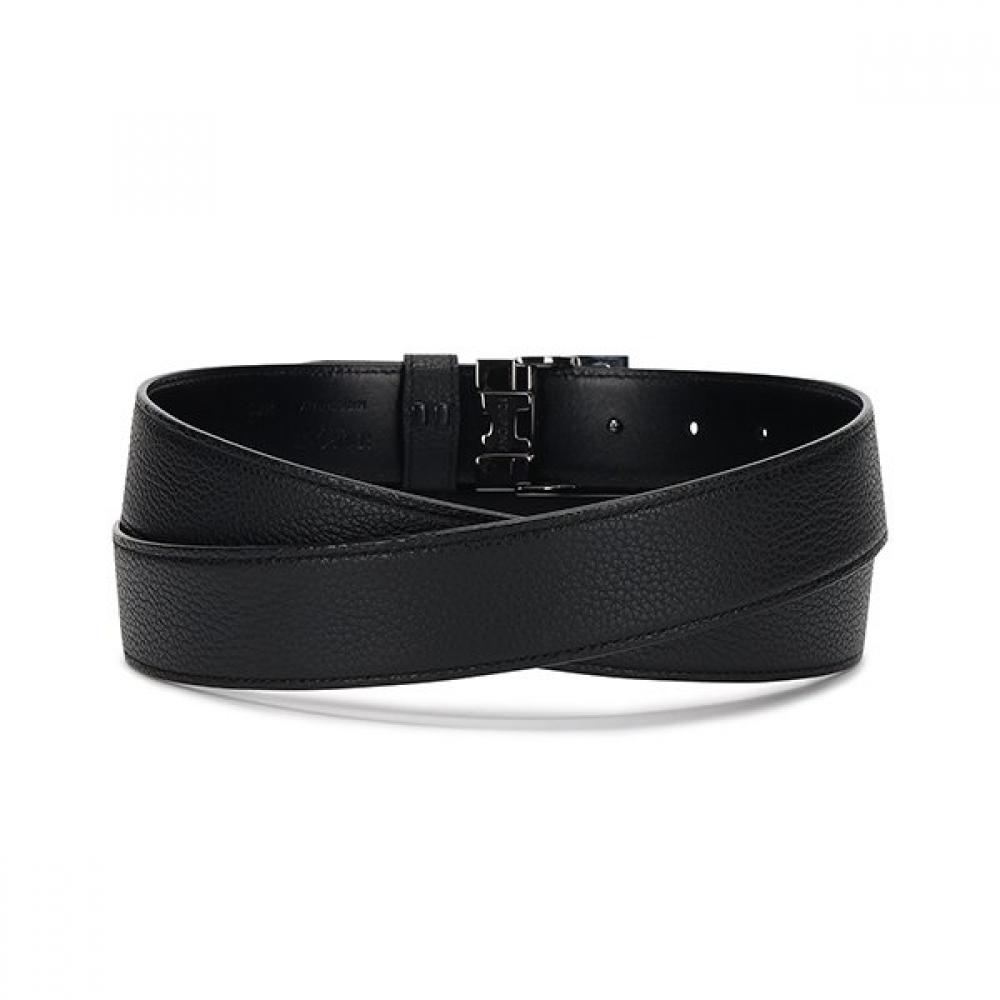 S.t. Dupont D Logo Buckle Reversible Belt Black 35mm