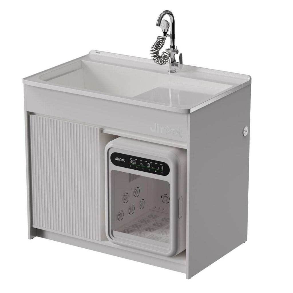 Jirpet Pet Wash & Care Low-Pressure Bath Tub for Dogs & Cats