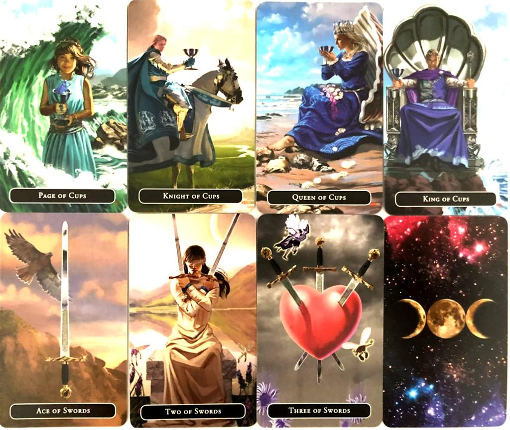 Witches Tarot Waite 78 Miniature Tarot Includes Japanese Authentic Product I.I.J Mini, Edition, Cards, Size, Reading, Instructions,