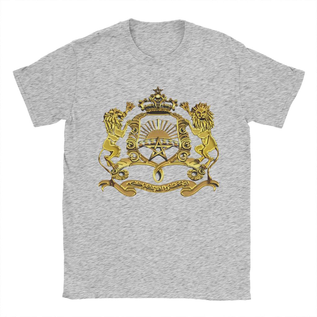 Streetwear TShirt Summer Kingdom Of Morocco  Novelty TShirts  Cotton Tshirt for Men Y2K Casual Print Short Sleeve Tees