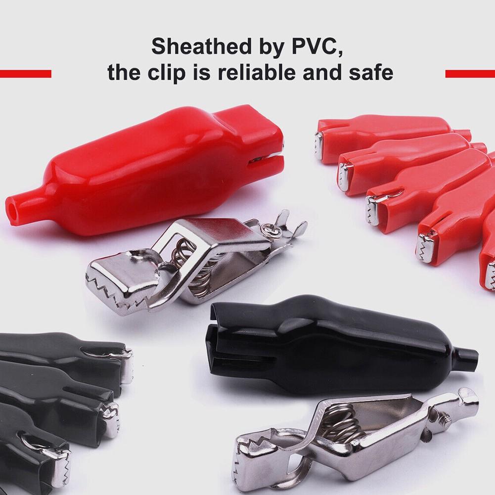 

Heavy Duty Clips with Insulated PVC Sheath Safe and Easy to Use 2pcs