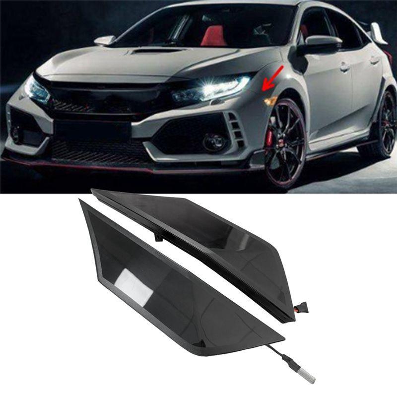 Powerful Car LED Dynamic Side Marker Light HO2551127 HO25501 For Honda Civic 2016- Repeater Indicator Light Turn Signal Ligh