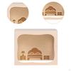 Hamster Cage Accessories Hiding Supplies Decoration Peeking Shed Hideout for Hamsters Gerbils
