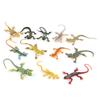 12Pcs/set Colorful Simulated Lizard Models Kids Children Animal Toys Teaching Props Tools