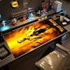 Golden State Curry12 Customizable Name Mouse Pad Desk Mouse Pad HD Print Desk Pad Non-Slip Rubber Base Perfect for Office Laptop Gaming Setup