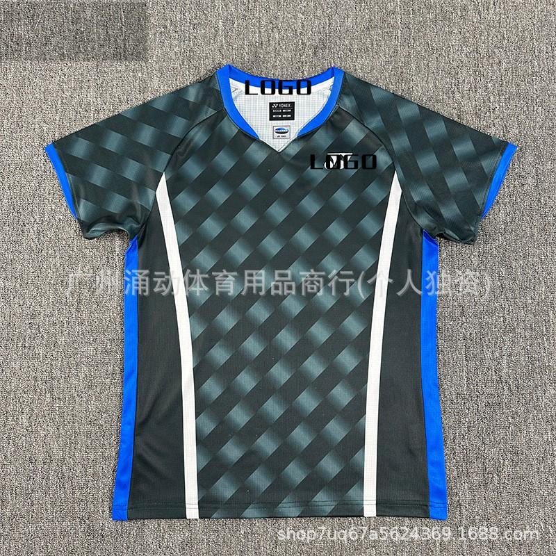 Womens Badminton Performance Shirt With Fly Sleeve Quick-Dry Breathable Sport Top Training