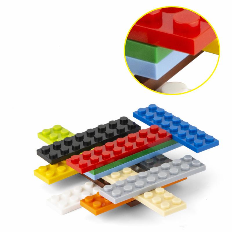 100g Small Particle 3034 MOC Building Block 2x8 Plate Brick Flat Accessories Building Block Castle Toys