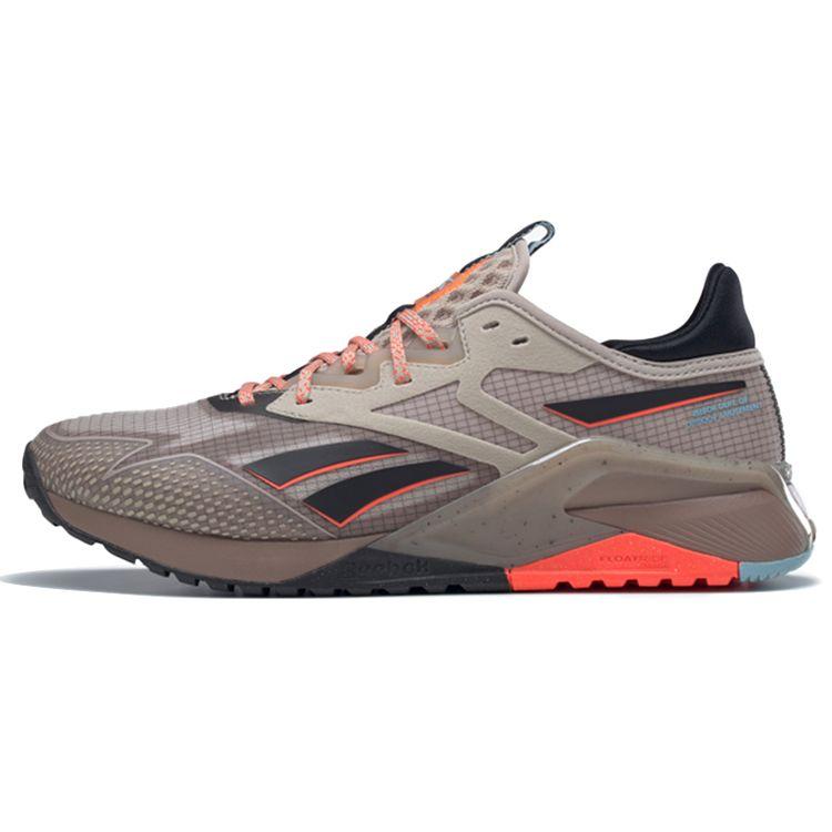 Reebok Nano X2 Tr Adventure Men s Taupe Orange Flare HR0411 EU 45.5