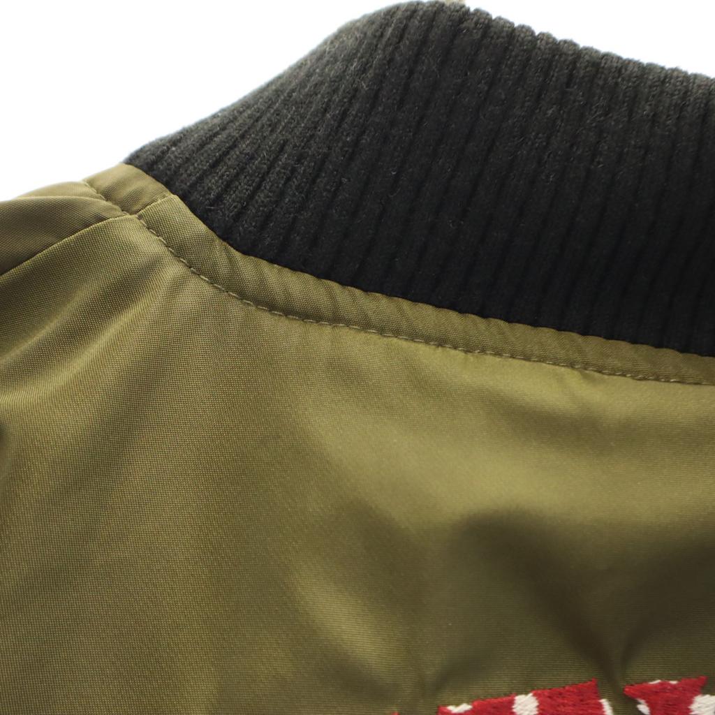 LOW BLOW KNUCKLE BETTY BOOP Betty Boop Collaboration Reversible MA-1 Jacket Men's Used