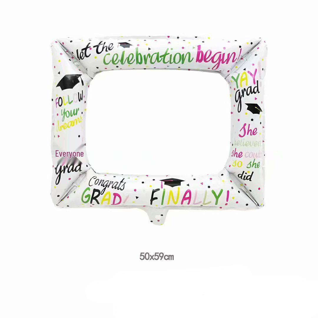 

Birthday & Celebration Photo Frame Foil Balloon for Parties & Events