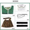 Danganronpa Chihiro Fujisaki Cosplay Costume, School Uniform Anime Performance Outfit