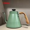 1.2L/ 42oz Coffee Kettle Thermometer Pour Over Stainless Steel Coffee Tea Pot Gooseneck Kettles Drip Barista Accessories 2024