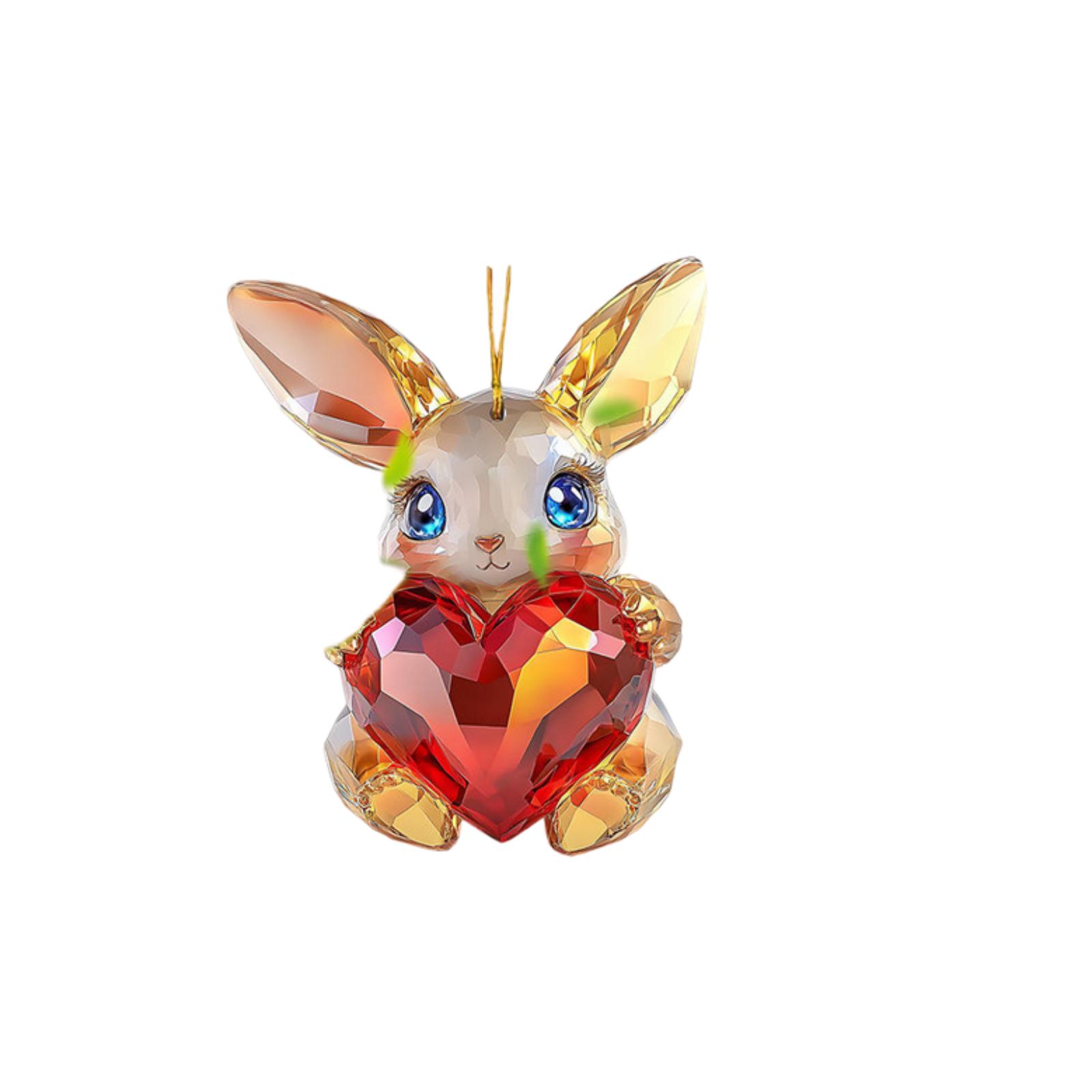 

2D милый и очаровательный кулон Cross Border акриловый плоский автомобильный зеркальный кулон для украшения дома One Size