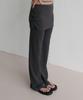 DEARSTALKER D. Basic Ribbed Shirring Skirtpants - 2 Color