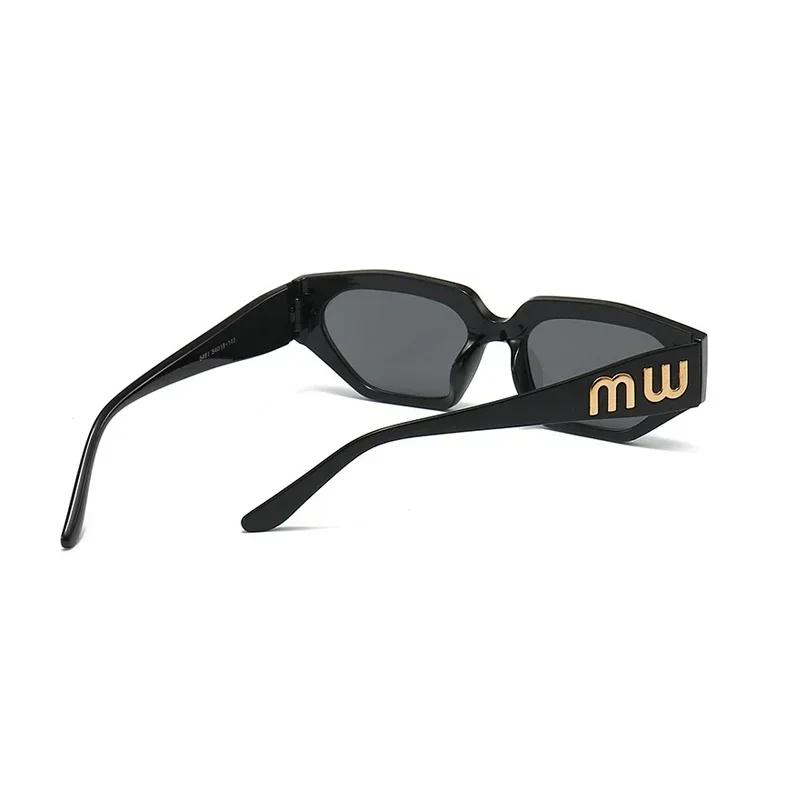 Outdoor Small Frame Cat Eye Sunglasses Women Men Stylish Cute Sun Glasses Mirror Black Colors Designer Brand Fashion