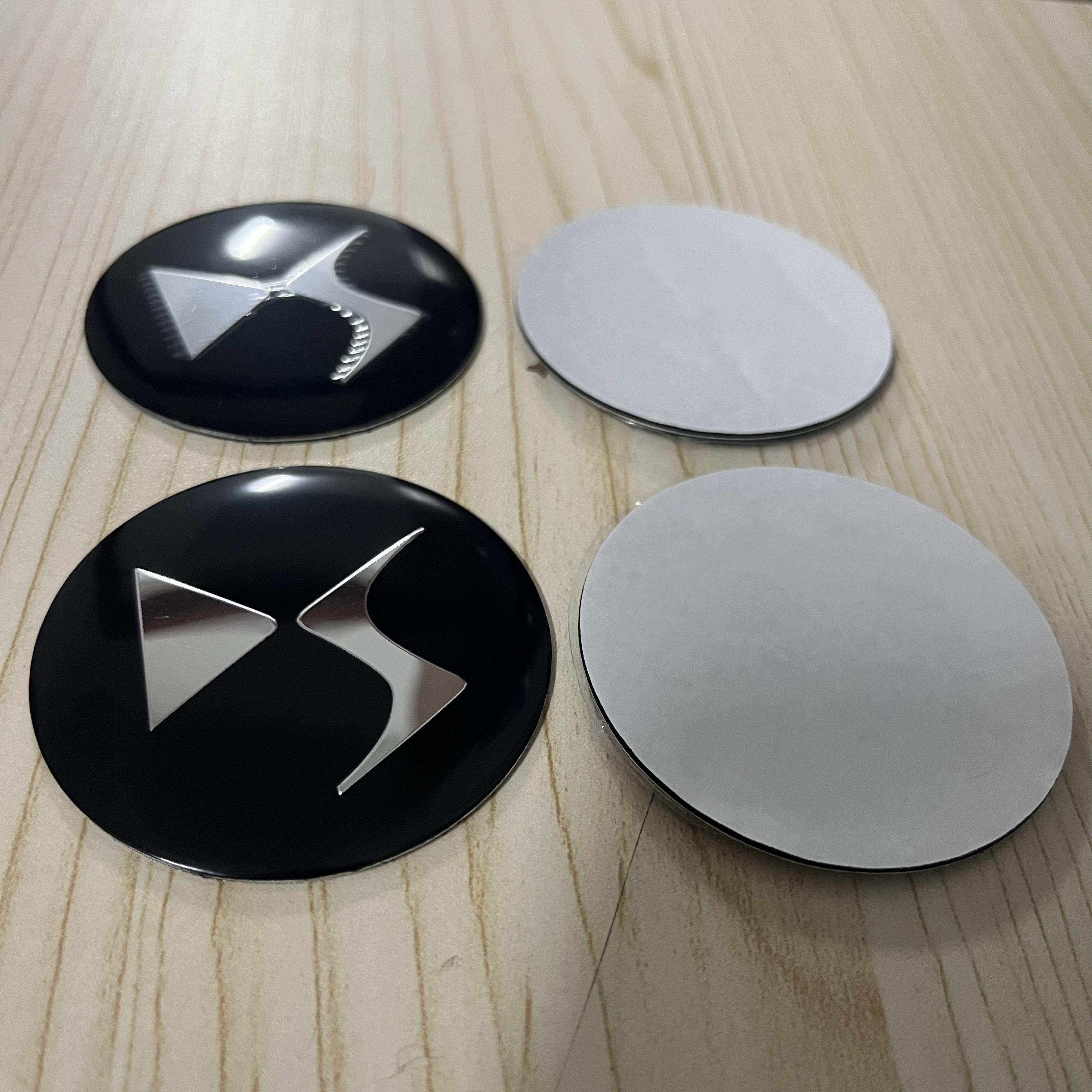 

4 шт. 56 мм 60 мм автомобильные общие колпачки ступицы центральные наклейки для DS DS3 DS5 DS6 Deesse стильные износостойкие автомобильные диски пылезащитный чехол 56mm Sticker