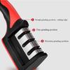 1PC 3 Segment Knife Sharpener Kitchen Multifunctional Handheld Fast Sharpening Stone Three-stage Cutting Knife Kitchen Supplies