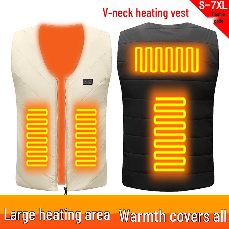Smart Heated Vest: Electric Heated Winter Top for Men and Women