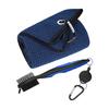 Golf Towel And Double Sided Cleaning Brush Set Golf Club Scrubber Microfiber Towel For Efficient Club Maintenance