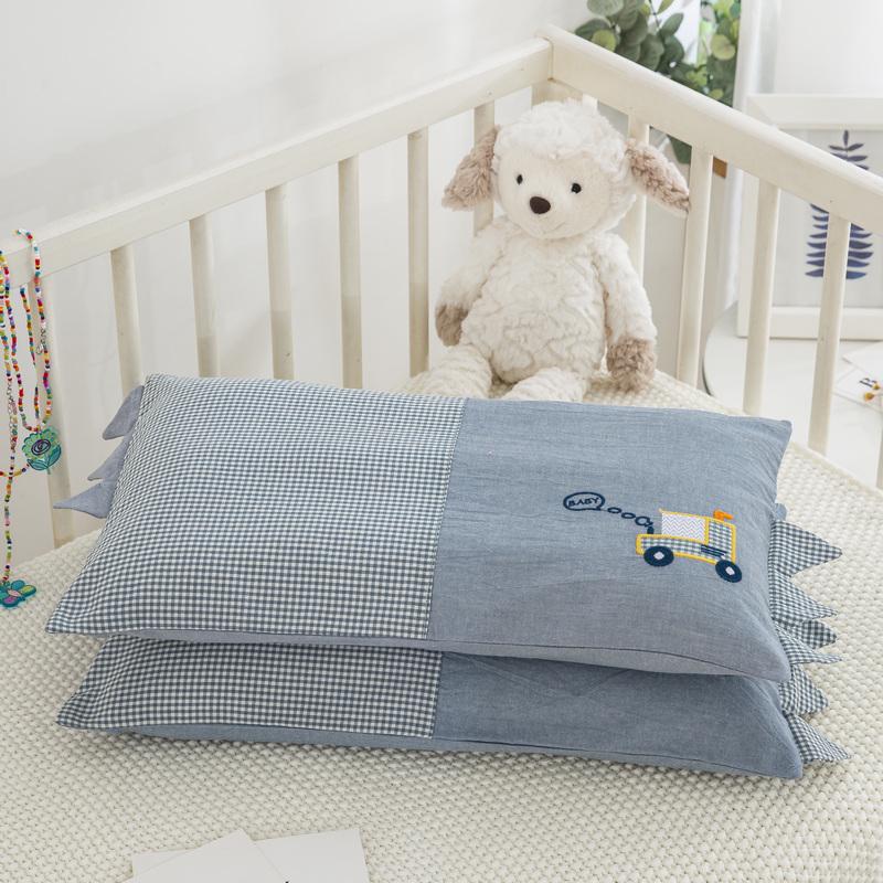 Pure Cotton Cartoon Pillowcase for Kids - Cute, Zippered Cover for Boys & Girls