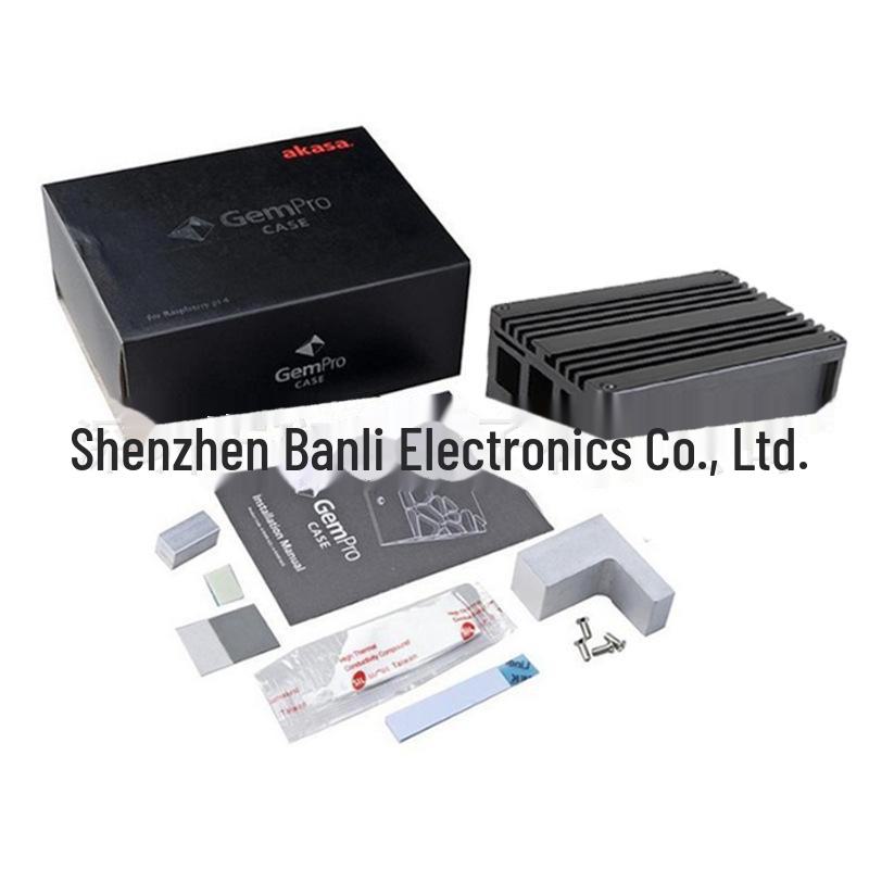 

Корпус для Raspberry Pi 4 Model B з алюмінієвого сплаву для розсіювання тепла