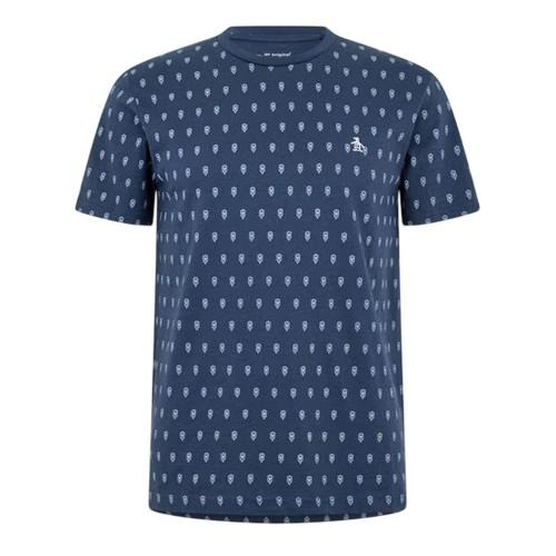Original Penguin Mens All-Over Print T-Shirt
