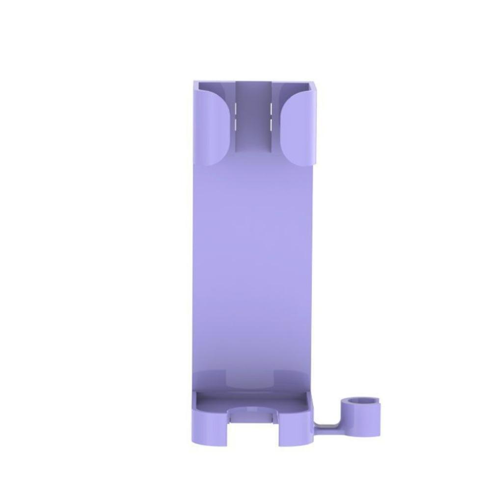 

Настенный кронштейн для завивки волос Универсальный держатель для выпрямителей для волос для ванной комнаты, для дома фиолетовый