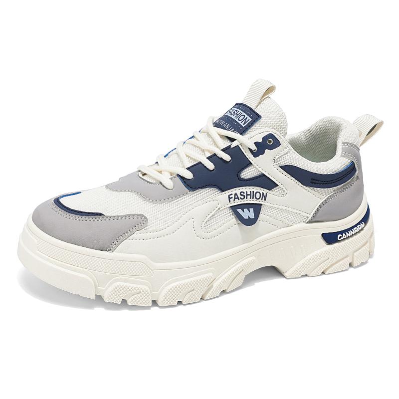 

Мужская обувь Весна Новые Sle Heightening Белые Спортивные Повседневные Универсальные Беговые Противоскользящие Модные Туфли 39