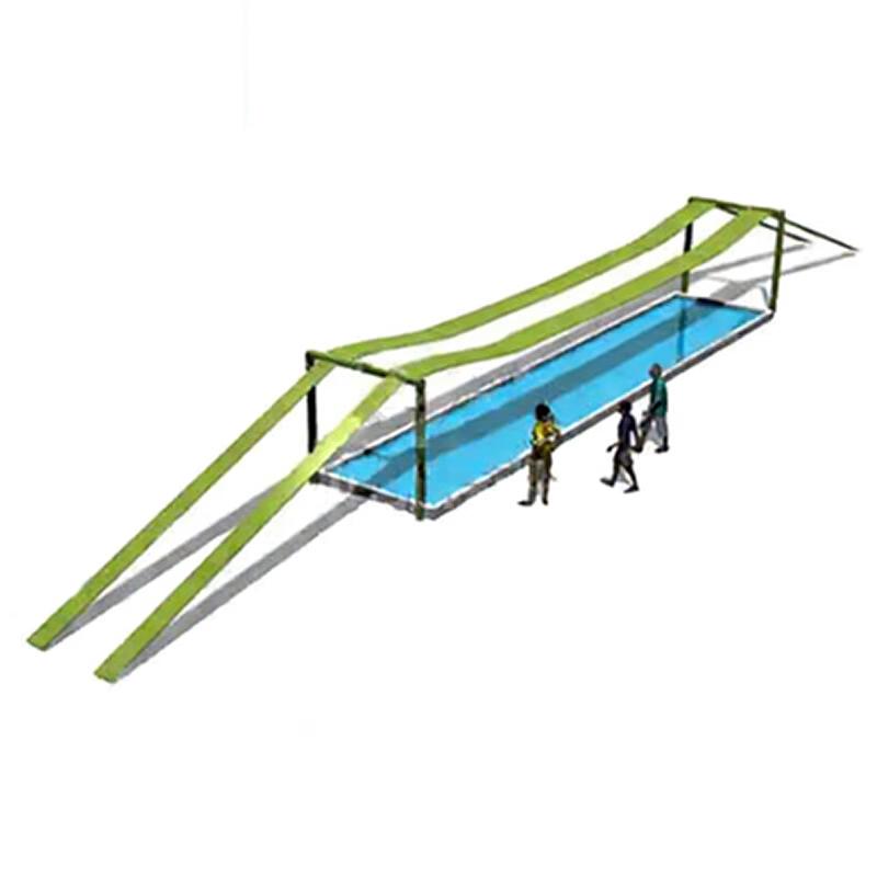 JINGRUIDA Obstacle Course Soft Bridge