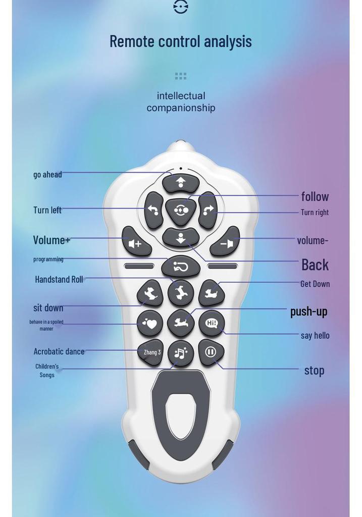 Bionic Smart Robot Dog: Touch Sensing, Remote Control, Singing, Dancing, Walking, and Barking Pet Puppy Toy.