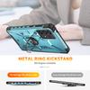 Obrót o 360° magnetyczny metalowy stojak na telefon etui na Samsung Galaxy S24 S23 S22 S21 A73 A54 A53 A52S A34 A33 A32 odporny na wstrząsy pokrowiec pancerny