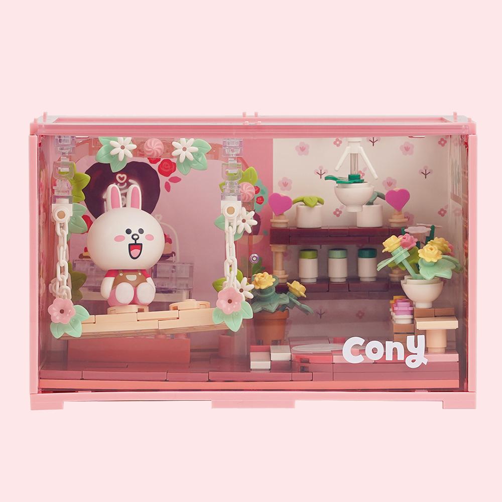 LINE FRIENDS Set di mattoncini da collezione