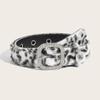 Fashion Animal Fur Waistband Soft Pink Plush Belt Gothic Y2k Women Belt Multifunctional Wide Waistband Belt For Outdoor Daily