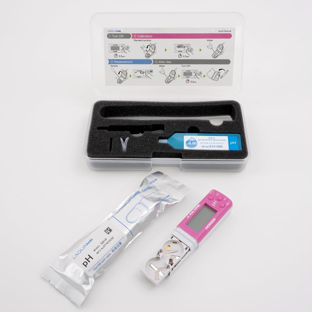 Twin pH Meter II LAQUAtwin, Waterproof Type, AS-pH-22