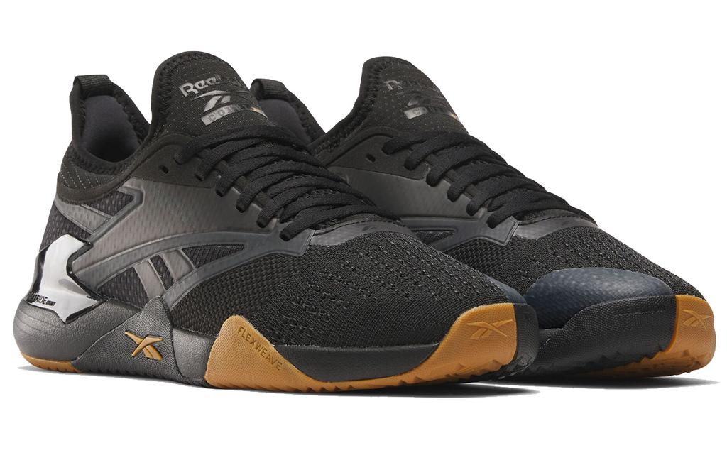 Men's Sneakers Reebok Nano Court Black Gum Black/Grey 6/Heritage Gold